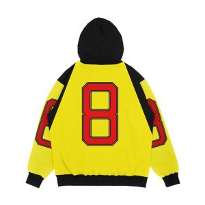 Alternative view of Fan Inspiration Jersey Rugball Team Z Joe Gillian Men's All-Over-Print Hoodie