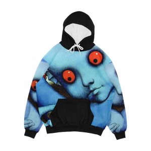 Fantastic Planet Psychedelic Cartoon Men's All-Over-Print Hoodie