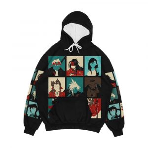 Fantasy Final Seven Men's All-Over-Print Hoodie