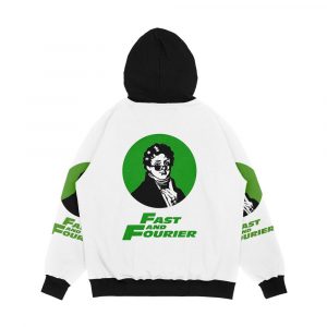 Alternative view of Fast And Fourier Joseph Fourier Mathematician Sun Glasses Men's All-Over-Print Hoodie