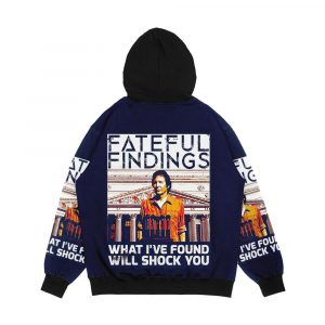 Alternative view of Fateful Findings Men's All-Over-Print Hoodie
