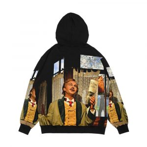 Alternative view of Father Of Progress Men's All-Over-Print Hoodie