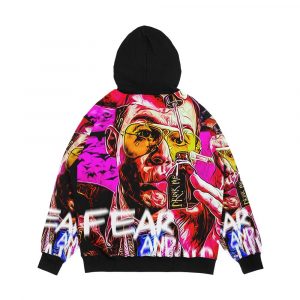 Alternative view of Fear And Loathing In Las Vegas Print Men's All-Over-Print Hoodie