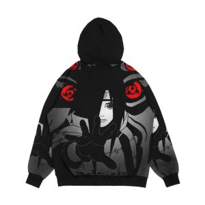 Alternative view of Fear M U Men's All-Over-Print Hoodie