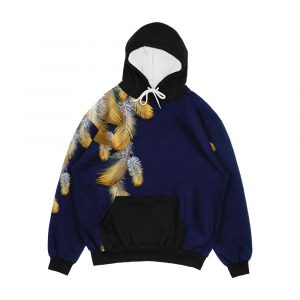 Feather Cascade Men's All-Over-Print Hoodie