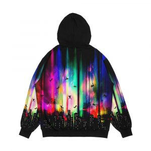 Alternative view of Feel Without Gravity Men's All-Over-Print Hoodie