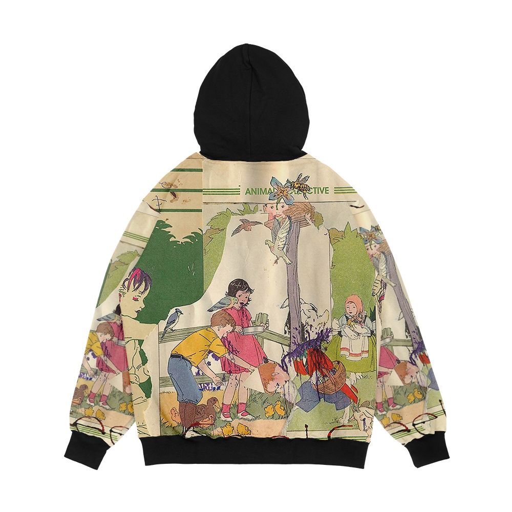 Feels Men's All-Over-Print Hoodie - Image 2