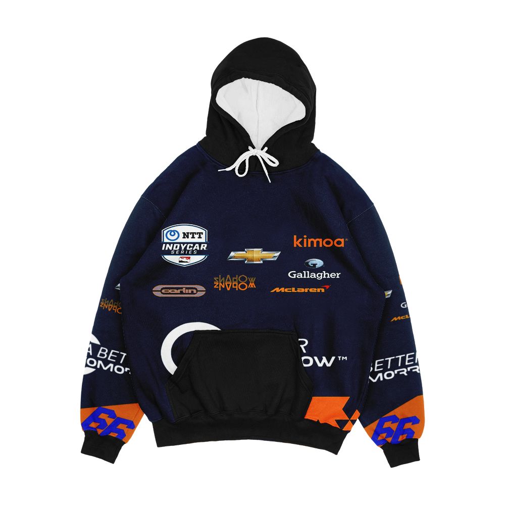 Fernando Alonso 2019 Indy 500 Uniform Men's All-Over-Print Hoodie