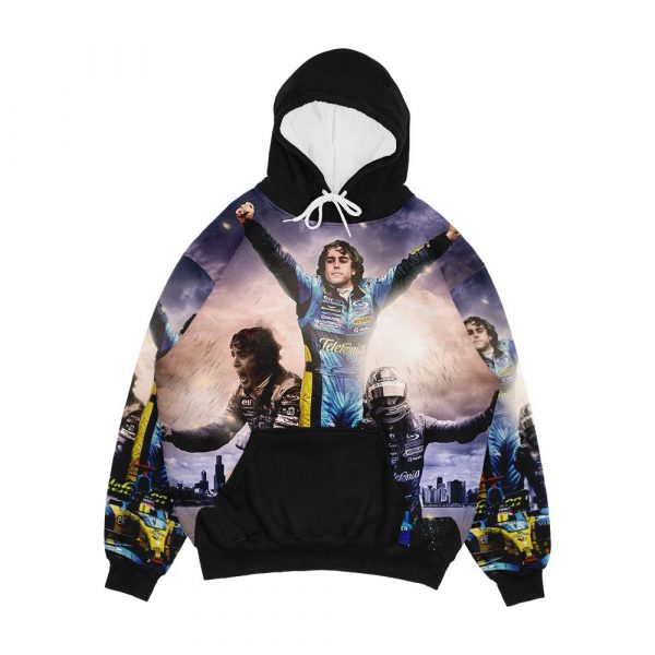 Fernando Alonso World Champion 2005 Men's All-Over-Print Hoodie