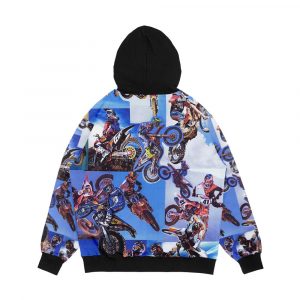 Alternative view of Fight Club Motorcross Men's All-Over-Print Hoodie