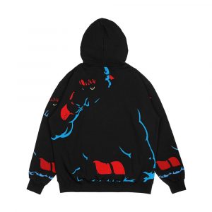 Alternative view of Fighter 1 Men's All-Over-Print Hoodie