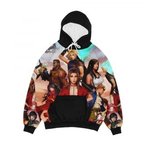 Final Fantasy 7Final Fantasy Vii Ff7 Cast Art Men's All-Over-Print Hoodie