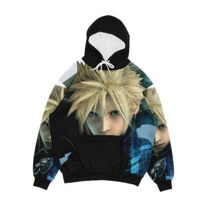 Final Fantasy Cloud Men's All-Over-Print Hoodie