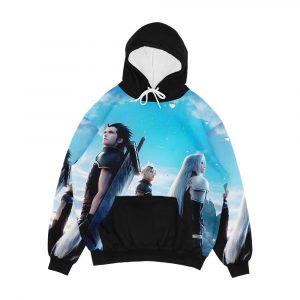 Final Fantasy Vii Crisis Core Meeting Men's All-Over-Print Hoodie