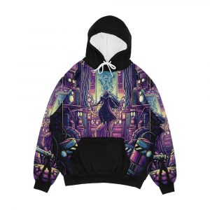Final Fantasy Vii Remake Comic Book Men's All-Over-Print Hoodie