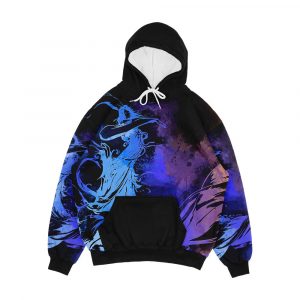 Final Fantasy X Logo Men's All-Over-Print Hoodie