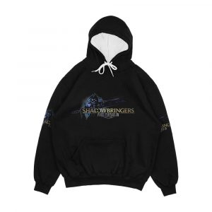 Final Fantasy Xiv Shadowbringers Logo Men's All-Over-Print Hoodie