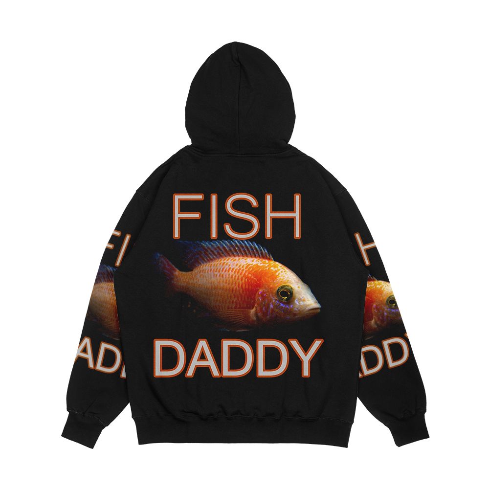 Fish Daddy Men's All-Over-Print Hoodie - Image 2