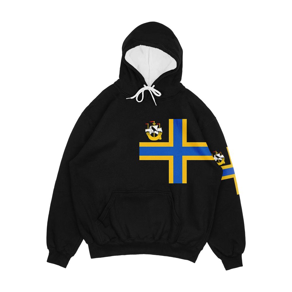 Flag Of Caithness Scotland Men's All-Over-Print Hoodie