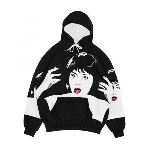 Flames On The Side Of My Face Men's All-Over-Print Hoodie