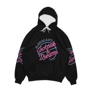Flanagan s Cocktails And Dreams Men's All-Over-Print Hoodie