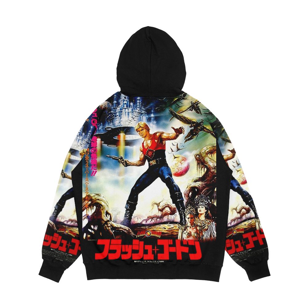 Flash Gordon Japanese Men's All-Over-Print Hoodie - Image 2