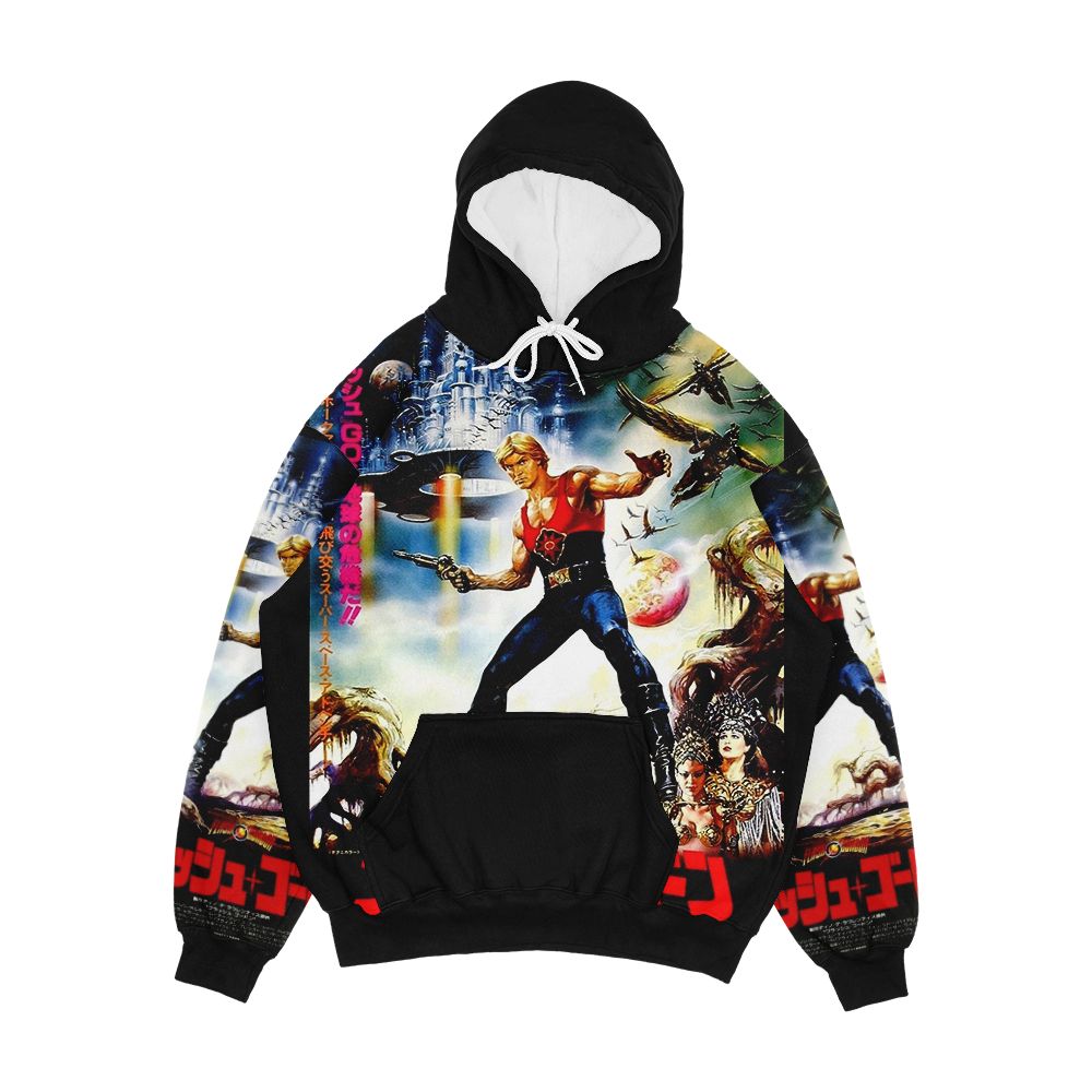 Flash Gordon Japanese Men's All-Over-Print Hoodie