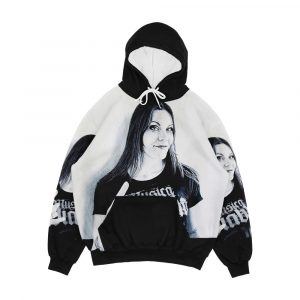 Floor Jansen Portrait Men's All-Over-Print Hoodie