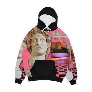 Floral Shoppe Macintosh Plus Men's All-Over-Print Hoodie