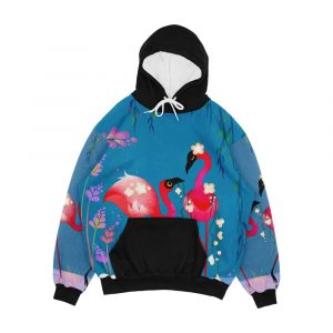 Flowermingo Men's All-Over-Print Hoodie