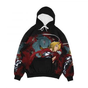 Fma Fullmetal Alchemist Men's All-Over-Print Hoodie