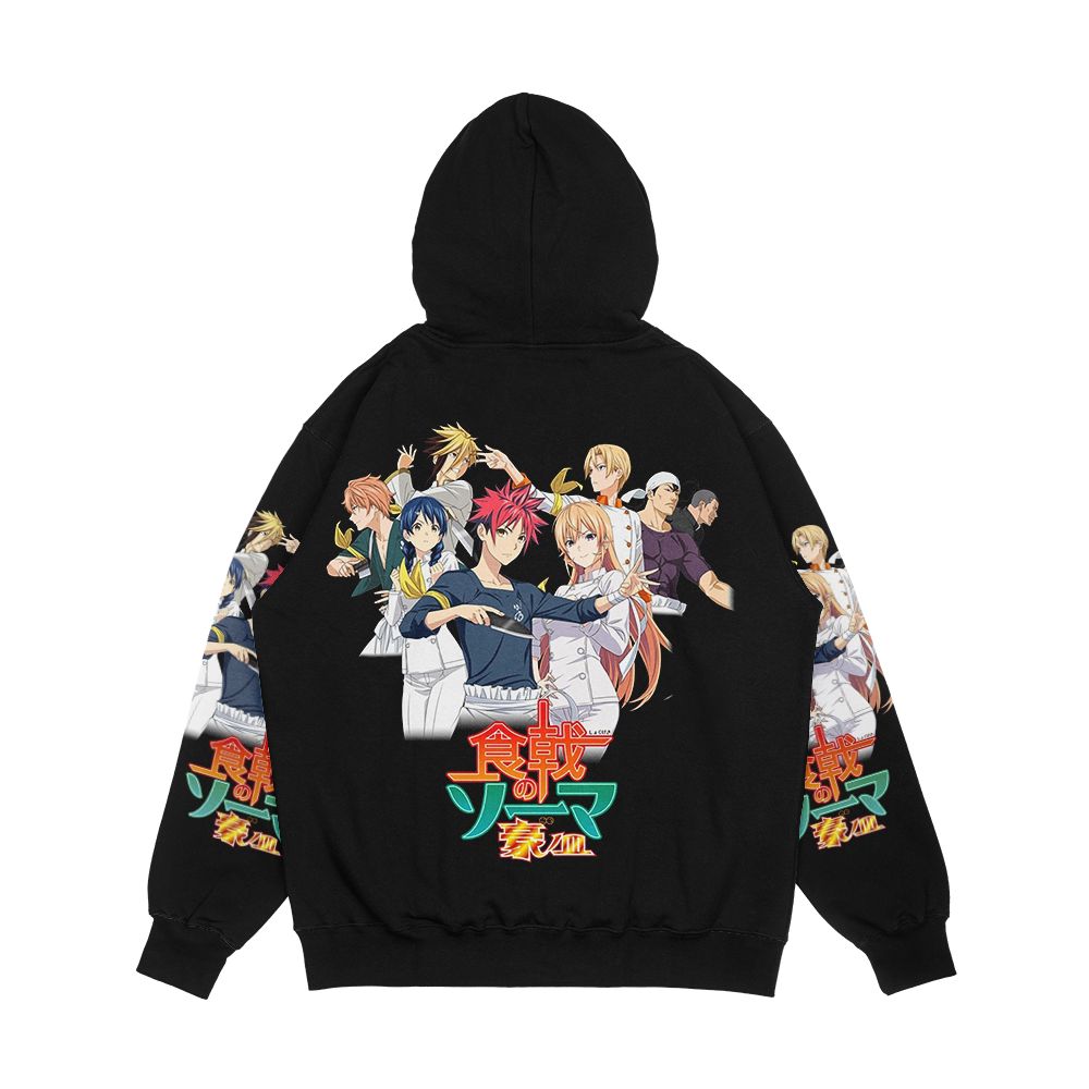 Food Wars Men's All-Over-Print Hoodie - Image 2