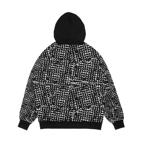Fooling Facial Detection And Recognition Hyperface Men's All-Over-Print Hoodie - Image 2