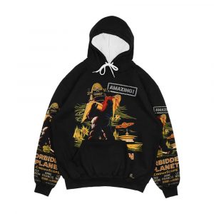 Forbidden Planet Poster Men's All-Over-Print Hoodie