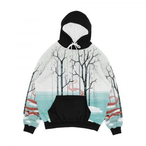 Forest Spirit Men's All-Over-Print Hoodie