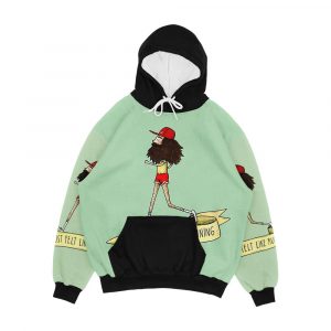 Forrest Gump I Just Felt Like Running Men's All-Over-Print Hoodie