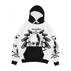 Foucault Discipline And Punish Men's All-Over-Print Hoodie