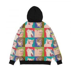 Alternative view of Four Meme Cats Of The Apocalypse Men's All-Over-Print Hoodie