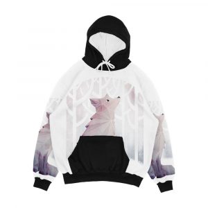 Fox In The Snow Men's All-Over-Print Hoodie