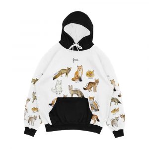 Foxes Men's All-Over-Print Hoodie