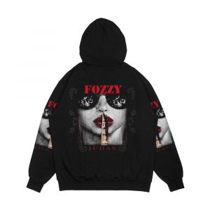 Alternative view of Fozzy Is An American Heavy Metal Band Logos Is The Best Men's All-Over-Print Hoodie