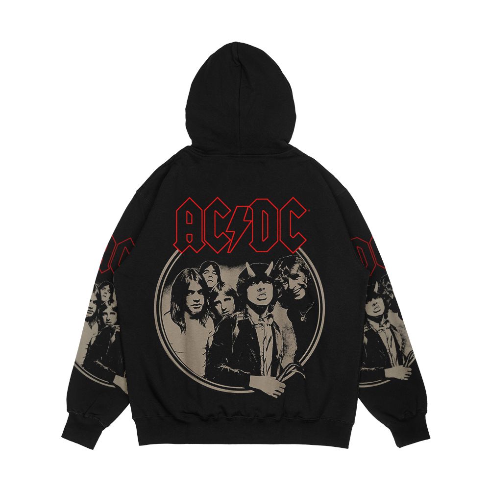 Framed Gift For Rock And Roll Music Fan Men's All-Over-Print Hoodie - Image 2