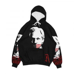 Free Julian Assange Men's All-Over-Print Hoodie