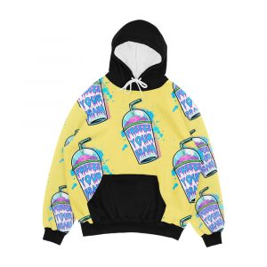 Freeze Your Brain Men's All-Over-Print Hoodie