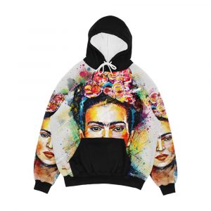 Frida Kahlo Men's All-Over-Print Hoodie
