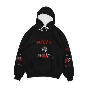 Fucovid Sculpture Head Men's All-Over-Print Hoodie