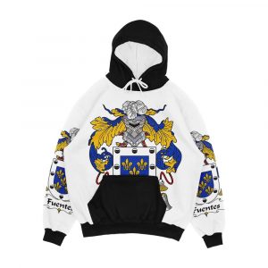 Fuentes Coat Of Arms Family Crest Men's All-Over-Print Hoodie