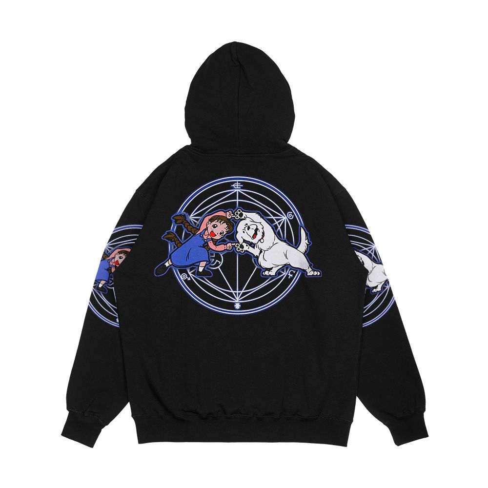 Fullmetal Fusion Ha Shirt Fullmetal Alchemist Nina Men's All-Over-Print Hoodie - Image 2