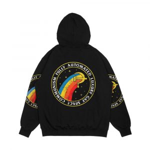 Alternative view of Fully Automated Luxury Gay Space Communism Men's All-Over-Print Hoodie
