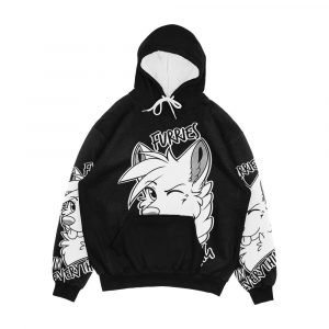Furries Ruin Everything Men's All-Over-Print Hoodie